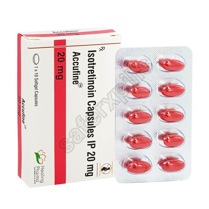 Buy Accufine 20mg - Isotretinoin | SafeRxPills