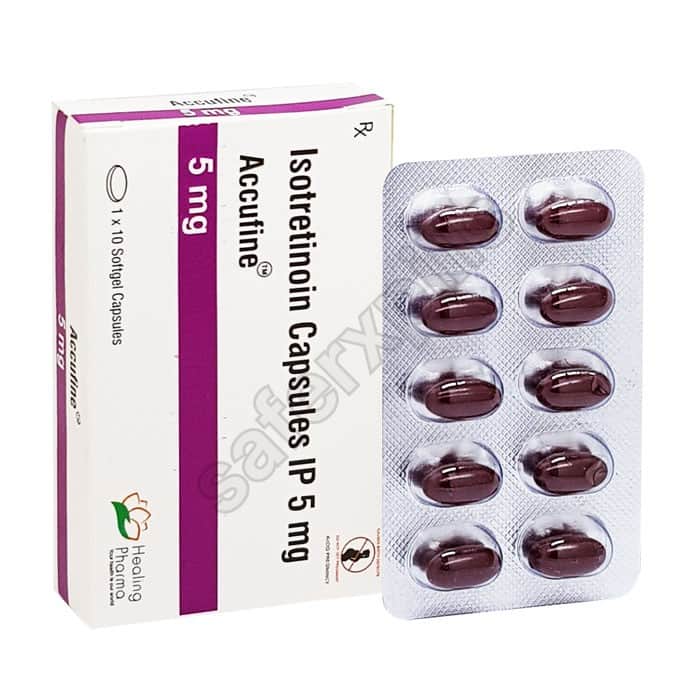 Buy Accufine 5mg - Isotretinoin | SafeRxPills