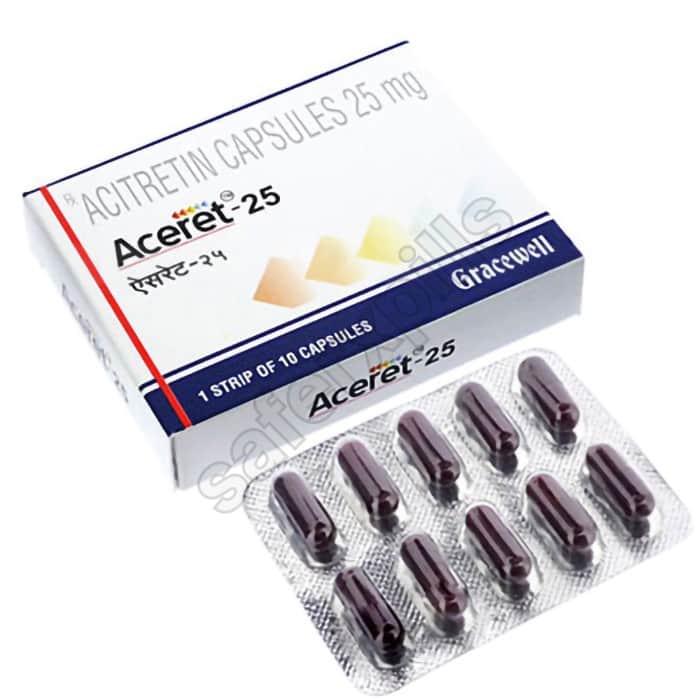 Buy Aceret 25mg - Isotretinoin | SafeRxPills