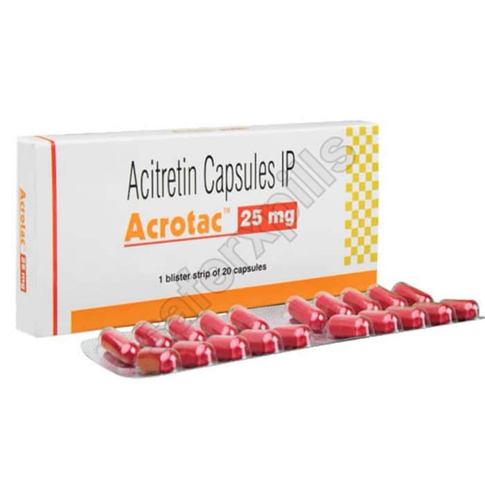 Buy Acrotac 25mg (Acitretin) online | SafeRxPills