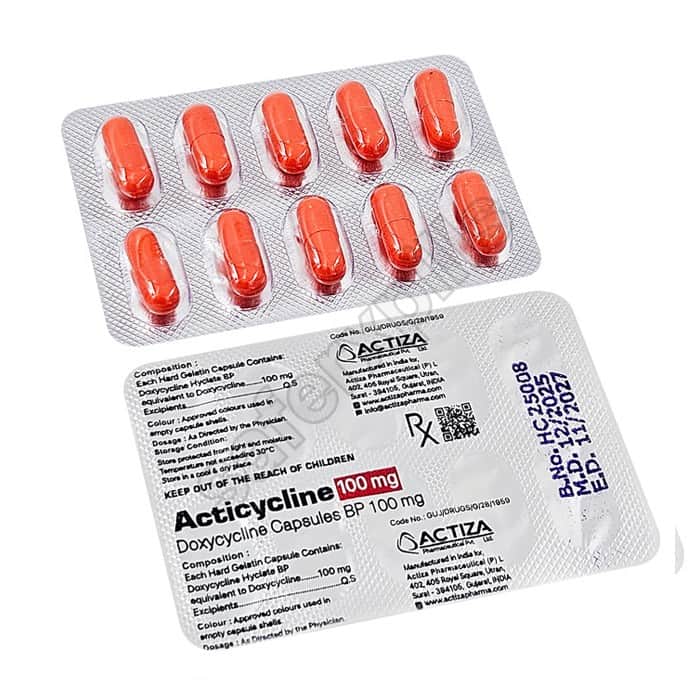 Buy Acticycline 100mg - Doxycycline | SafeRxPills