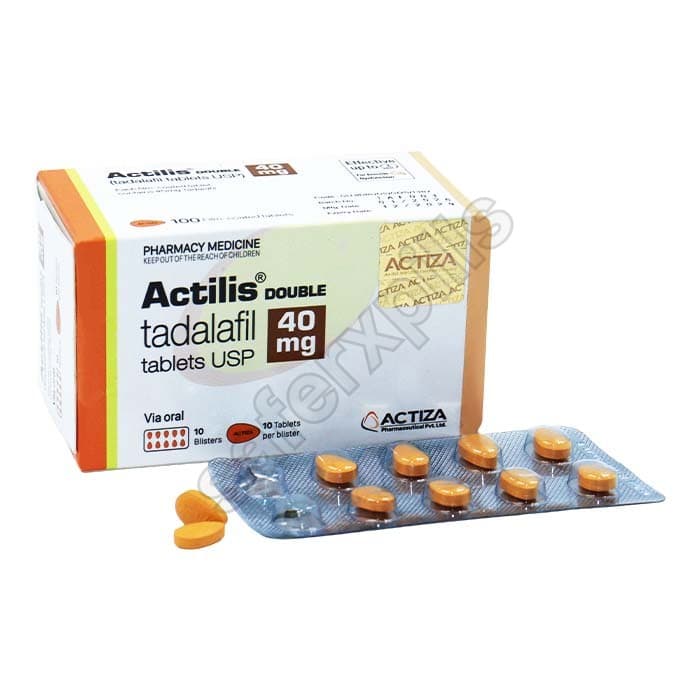 Buy Actilis Double 40mg - Tadalafil | SafeRxPills