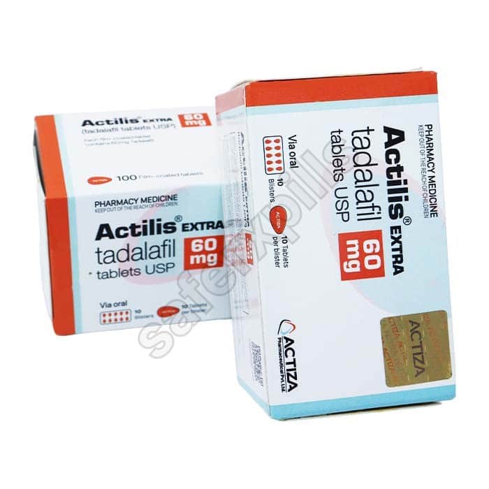 Buy Actilis Extra 60mg - Tadalafil | SafeRxPills