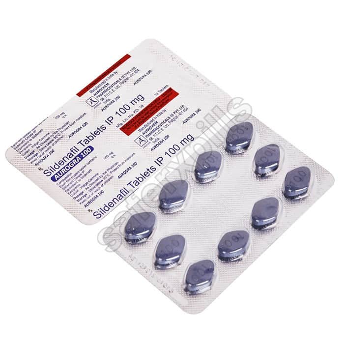 Buy Aurogra 100mg - Sildenafil Citrate | SafeRxPills