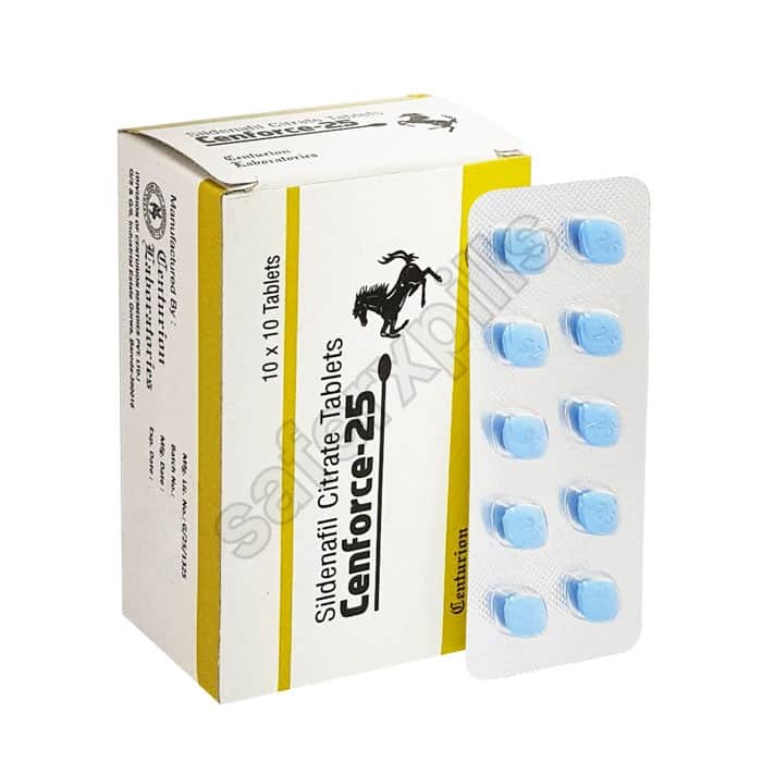 Buy Cenforce 25mg - Sildenafil Citrate | SafeRxPills