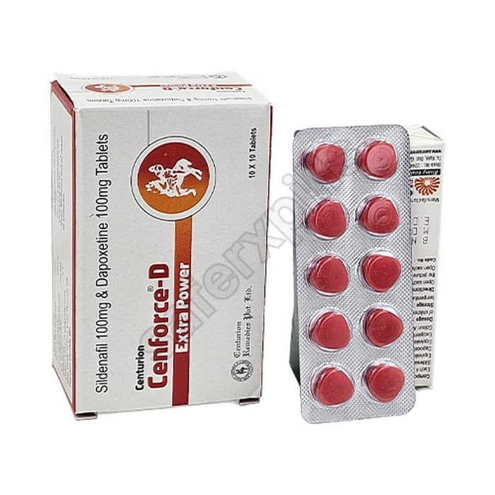 Buy Cenforce D Extra Power - Sildenafil Citrate | SafeRxPills