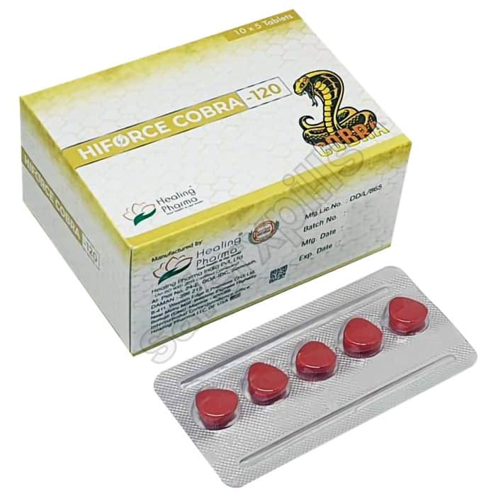 Buy Cobra 120mg - Sildenafil Citrate | SafeRxPills