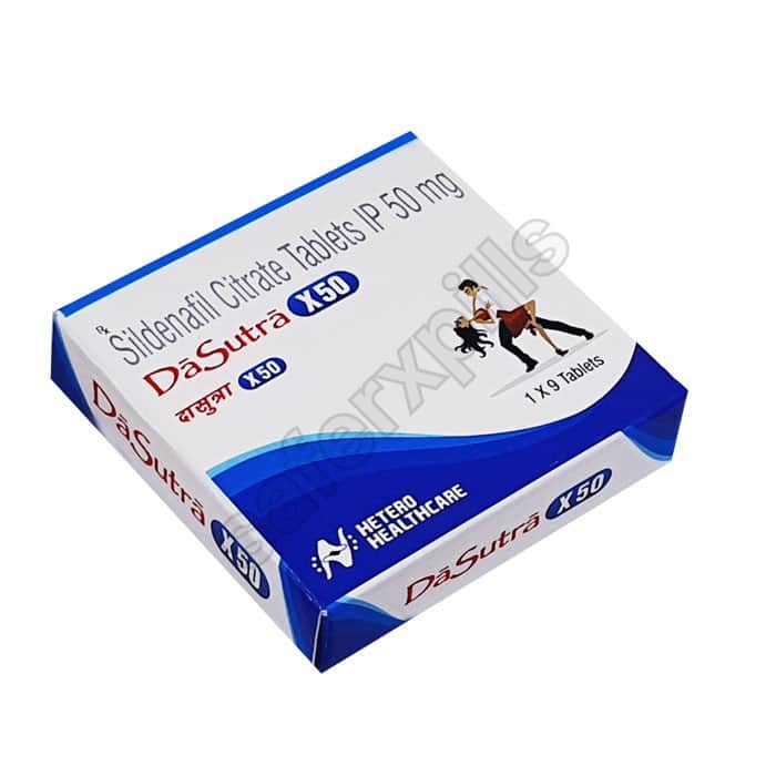 Buy Da Sutra X50 - Sildenafil Citrate | SafeRxPills