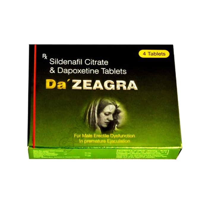Buy DA Zeagra - Sildenafil/Dapoxetine | SafeRxPills
