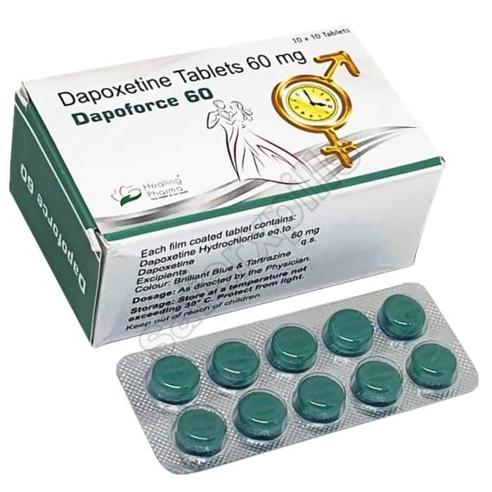 Buy Dapoforce 60mg - Dapoxetine | SafeRxPills