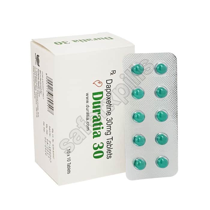 Buy Duratia 30mg - Dapoxetine | SafeRxPills