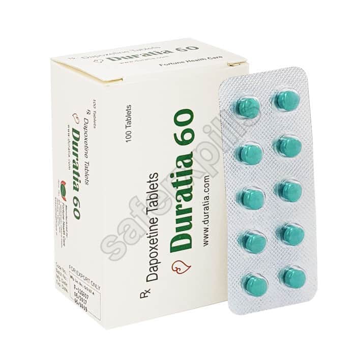 Buy Duratia 60mg - Dapoxetine | SafeRxPills