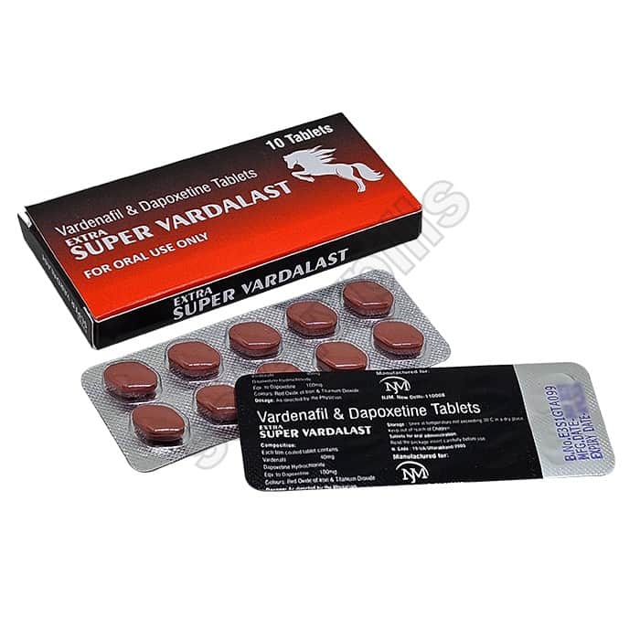 Buy Extra Super Vardalast - Vardenafil/Dapoxetine | SafeRxPills