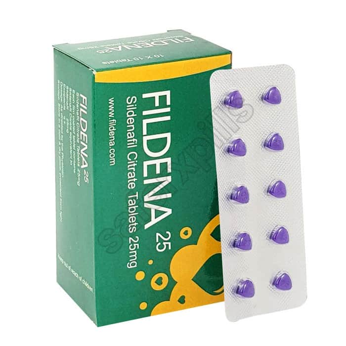 Buy Fildena 25mg - Sildenafil Citrate | SafeRxPills