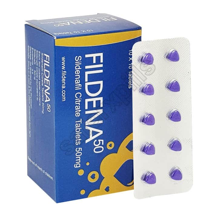 Buy Fildena 50mg - Sildenafil Citrate | SafeRxPills