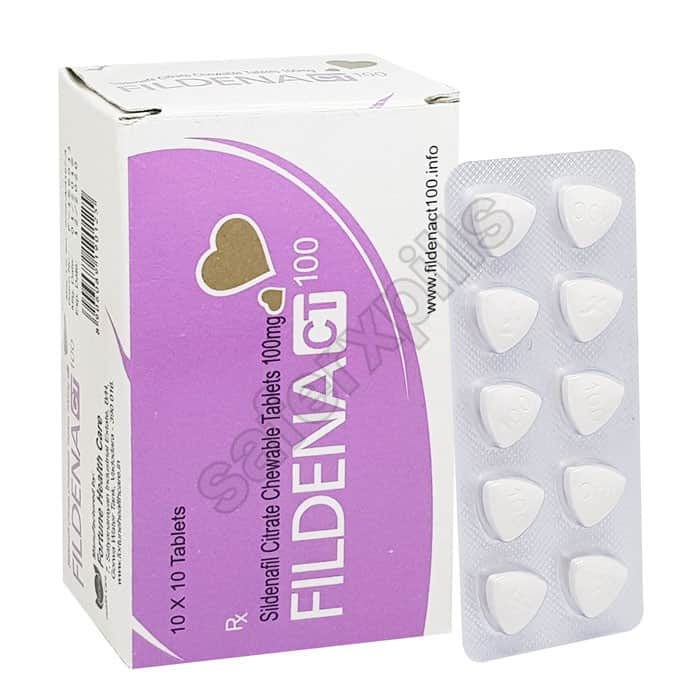 Buy Fildena CT 100mg - Sildenafil Citrate | SafeRxPills