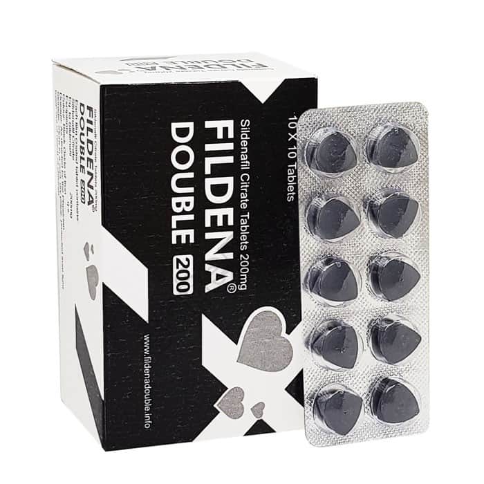 Buy Fildena Double 200mg - Sildenafil Citrate | SafeRxPills