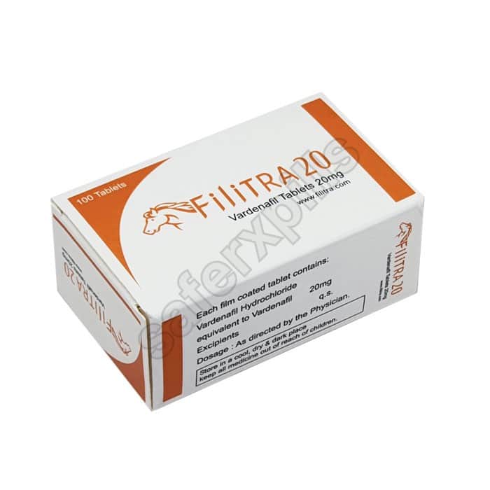 Buy Filitra 20mg - Vardenafil | SafeRxPills
