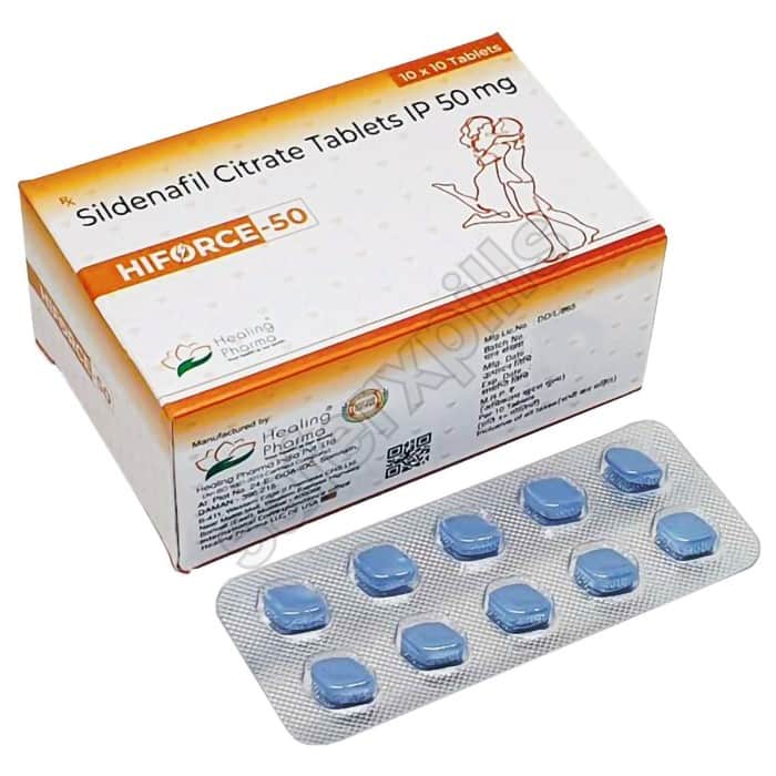 Buy Hiforce 50mg - Sildenafil Citrate | SafeRxPills