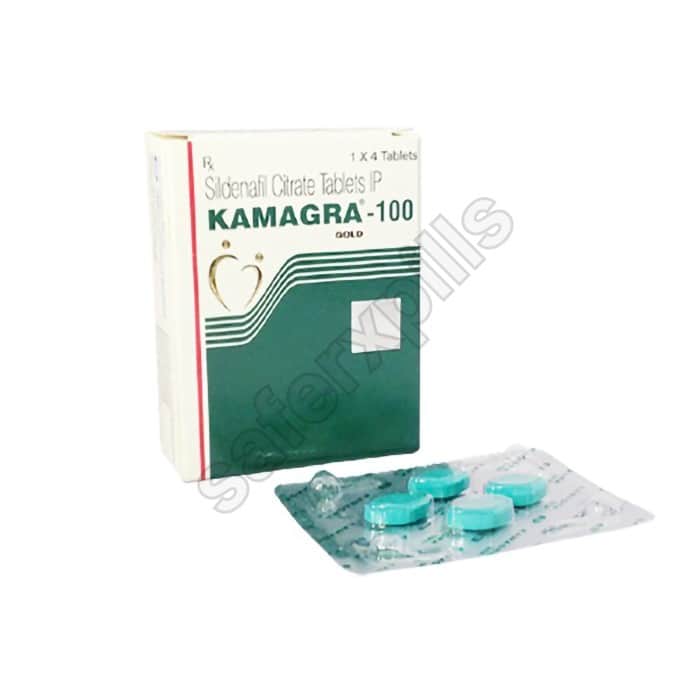 Buy Kamagra Gold 100 - Sildenafil Citrate | SafeRxPills