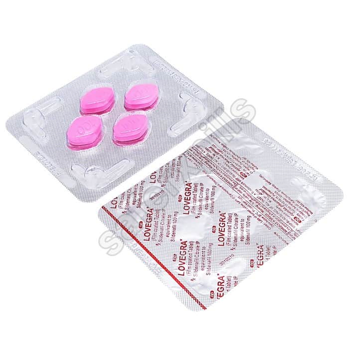 Buy Lovegra 100mg - Sildenafil Citrate | SafeRxPills