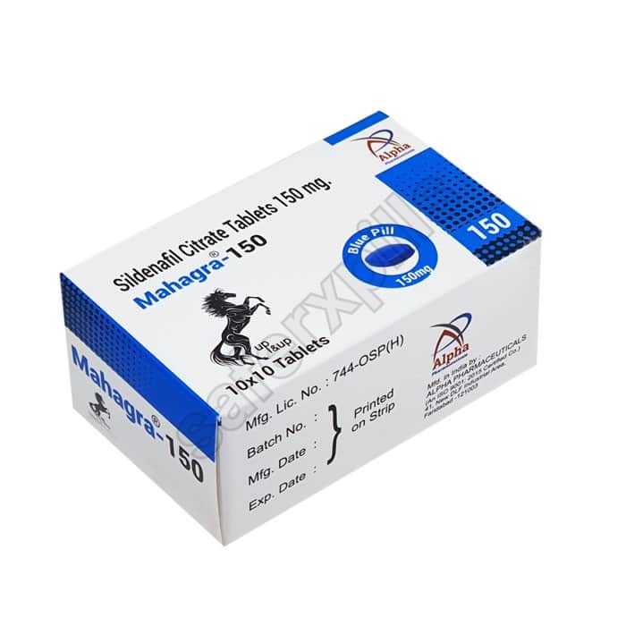 Buy Mahagra 150mg - Sildenafil Citrate | SafeRxPills