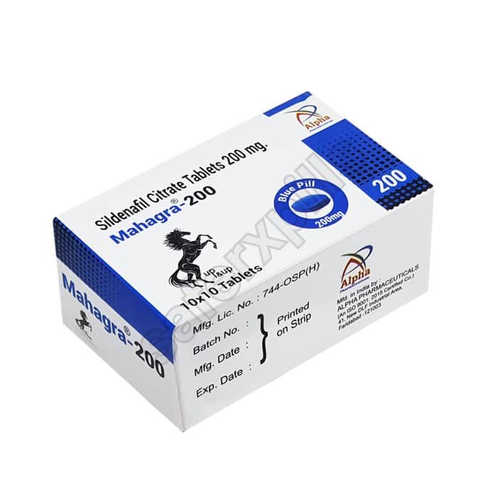 Buy Mahagra 200mg - Sildenafil Citrate | SafeRxPills