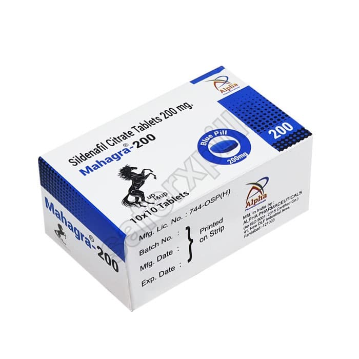 Buy Mahagra 200mg - Sildenafil Citrate | SafeRxPills