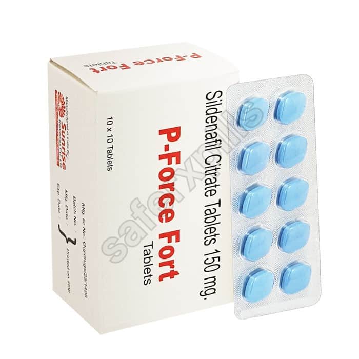 Buy P Force Fort 150mg - Sildenafil Citrate | SafeRxPills