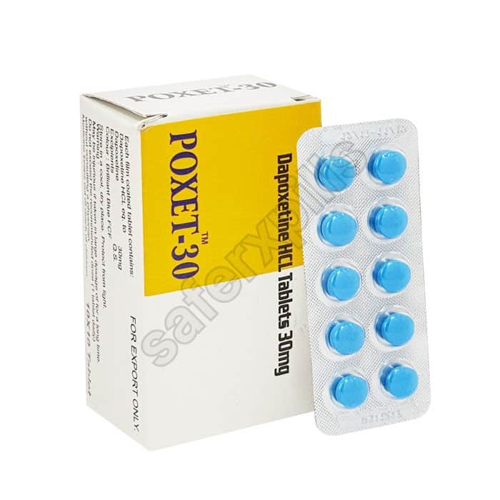 Buy Poxet 30mg - Dapoxetine | SafeRxPills