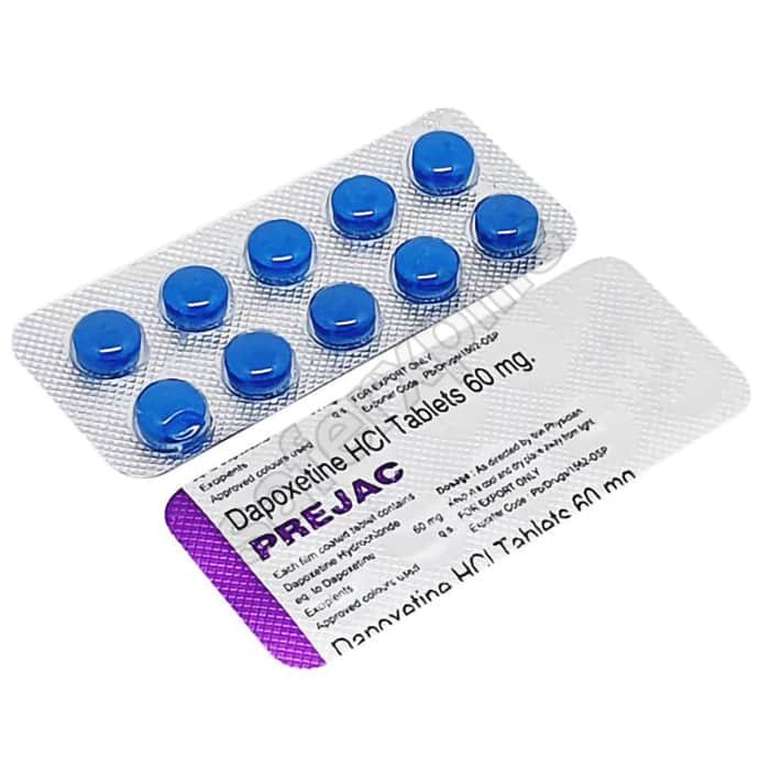 Buy Prejac 60mg - Dapoxetine | SafeRxPills