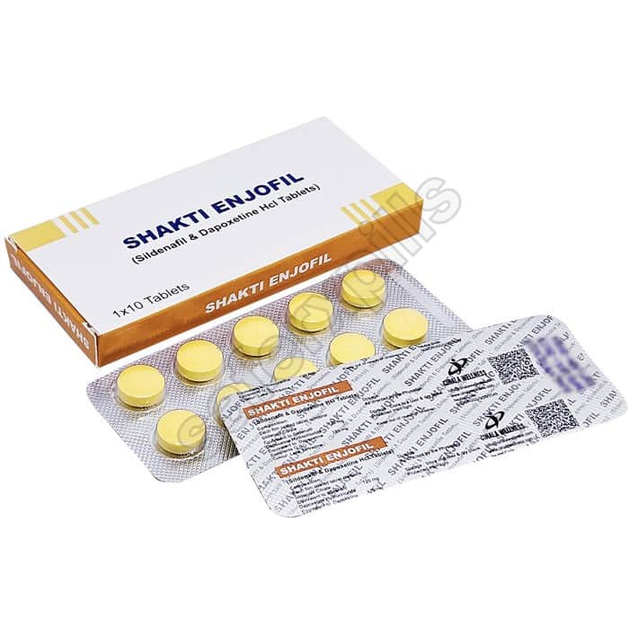 Buy Shakti Enjofil - Sildenafil/Dapoxetine | SafeRxPills