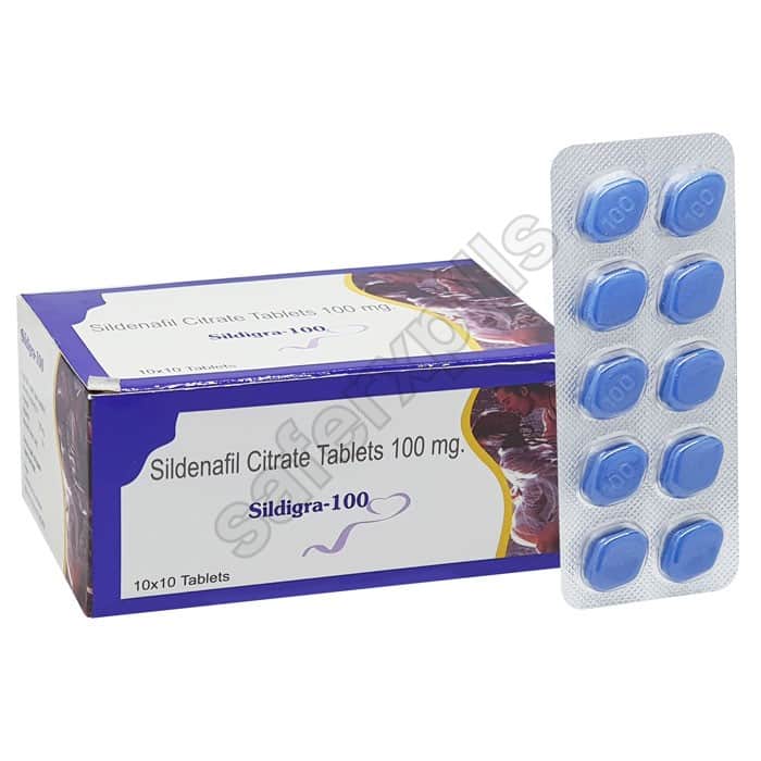 Buy Sildigra 100mg - Sildenafil Citrate | SafeRxPills