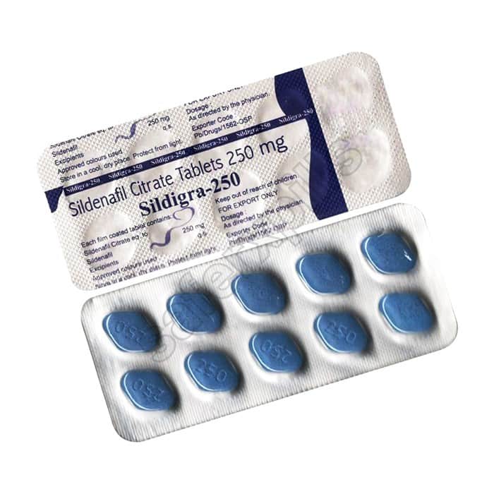 Buy Sildigra 250 - Sildenafil Citrate | SafeRxPills