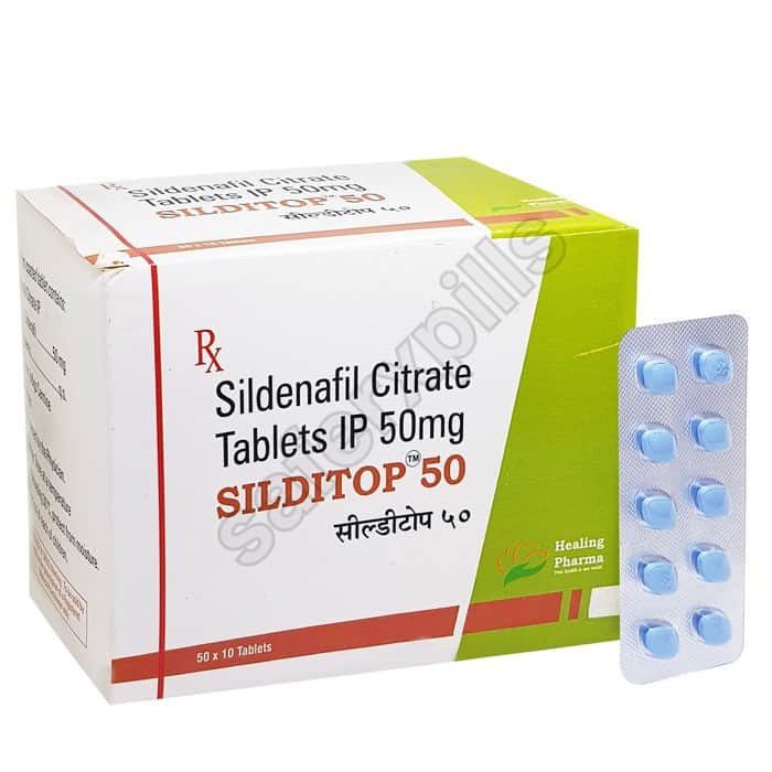 Buy Silditop 50mg - Sildenafil Citrate | SafeRxPills