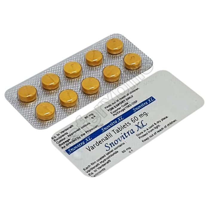 Buy Snovitra XL 60mg - Vardenafil | SafeRxPills