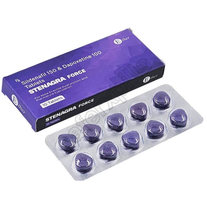 Buy Stenagra Force - Sildenafil/Dapoxetine | SafeRxPills