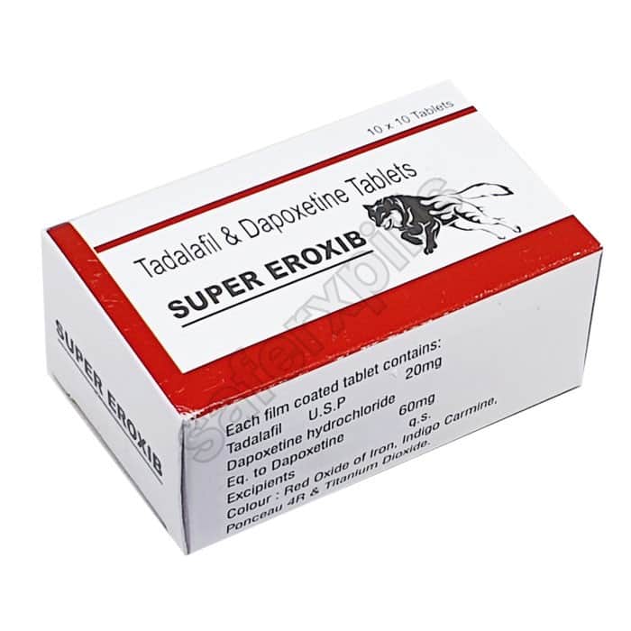 Buy Super Eroxib - Tadalafil/Dapoxetine | SafeRxPills