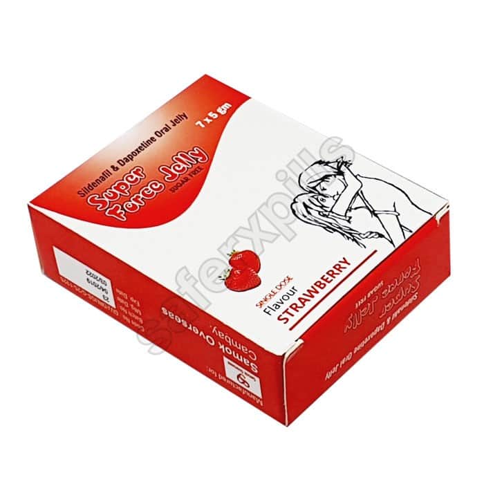 Buy Super Force Oral Jelly - Sildenafil/Dapoxetine | SafeRxPills