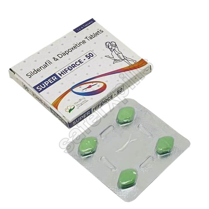 Buy Super Hiforce 50 - Sildenafil/Dapoxetine | SafeRxPills