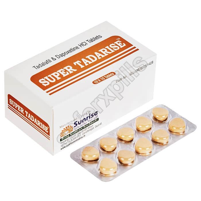 Buy Super Tadarise - Tadalafil/Dapoxetine | SafeRxPills