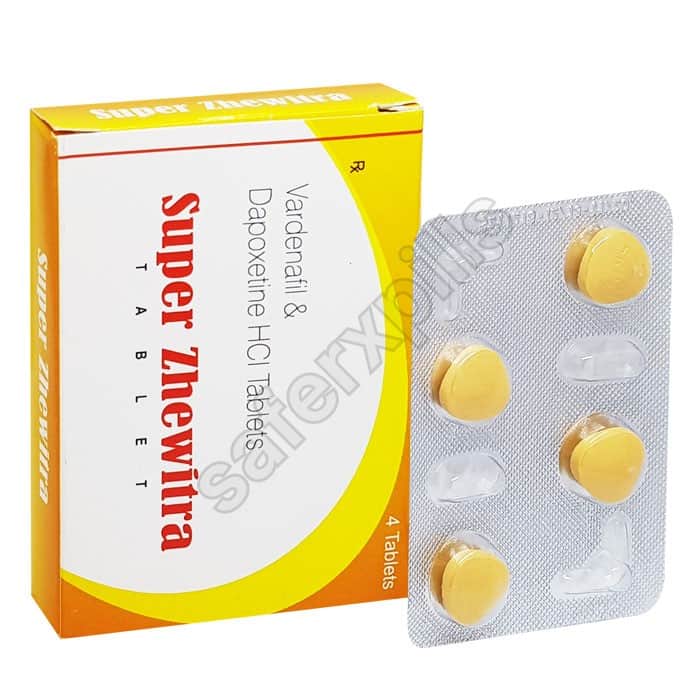 Buy Super Zhewitra - Vardenafil/Dapoxetine | SafeRxPills