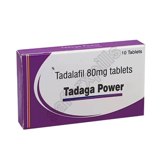 Buy Tadaga Power 80mg - Tadalafil | SafeRxPills