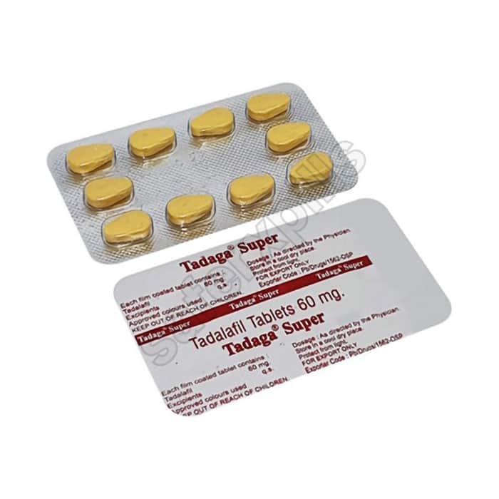 Buy Tadaga Super 60mg - Tadalafil | SafeRxPills
