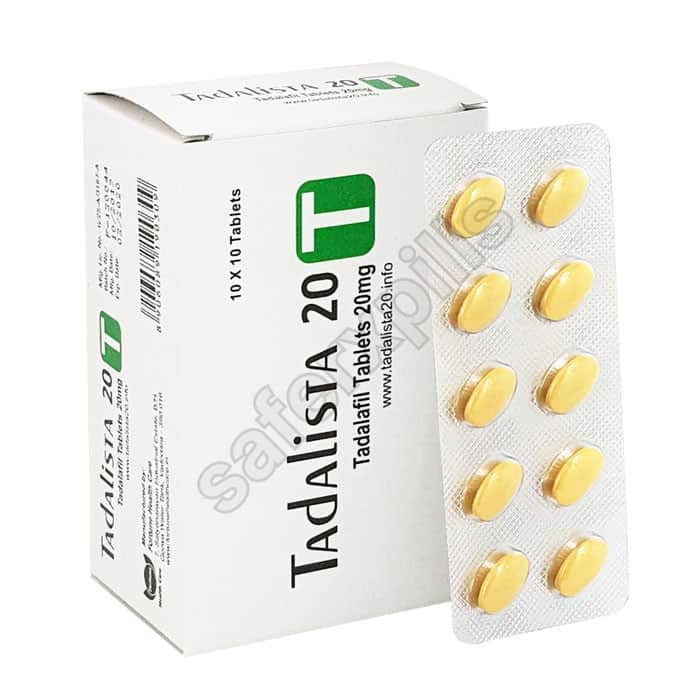 Buy Tadalista 20mg - Tadalafil | SafeRxPills