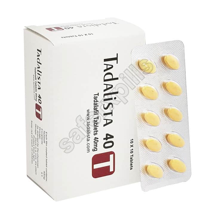 Buy Tadalista 40mg - Tadalafil | SafeRxPills