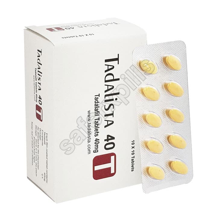 Buy Tadalista 40mg - Tadalafil | SafeRxPills