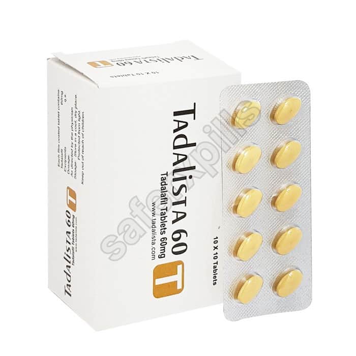 Buy Tadalista 60mg - Tadalafil | SafeRxPills
