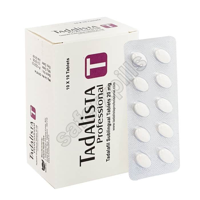Buy Tadalista Professional 20mg - Tadalafil | SafeRxPills