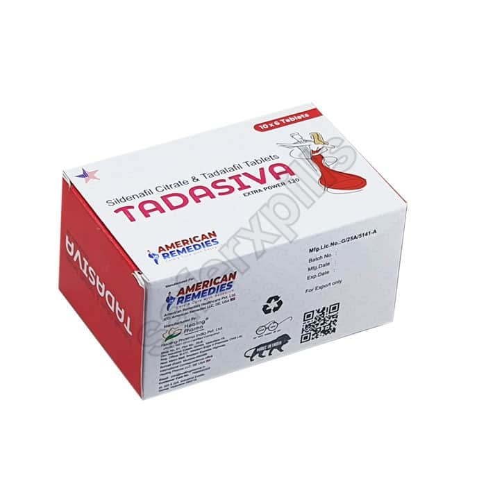 Buy Tadasiva - Sildenafil/Tadalafil | SafeRxPills